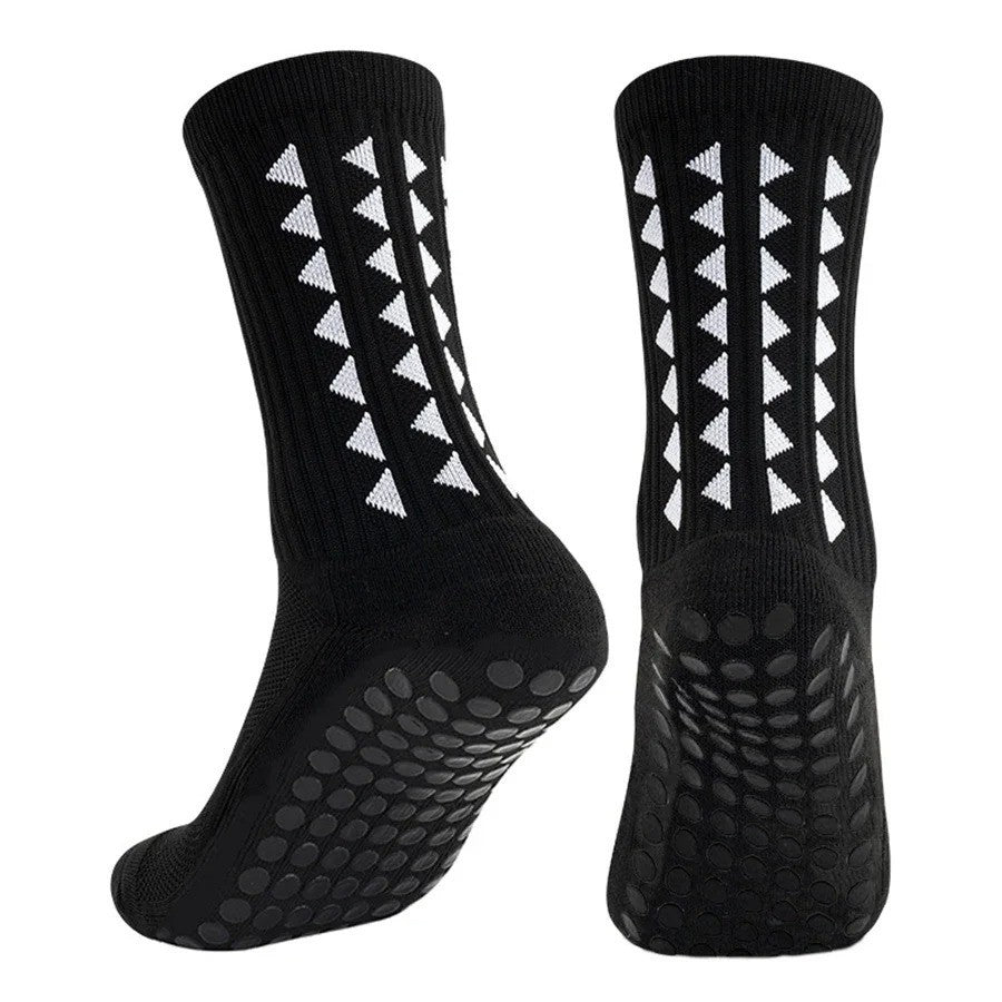 Sports Socks Anti-Slip Skid Hospital Soccer Basketball Football Grip Dots Train