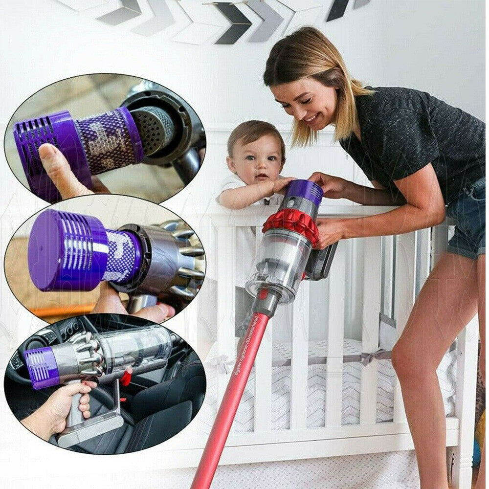 2 Pack For DYSON V10 Filter Genuine Cyclone Animal Absolute Total Clean Washable
