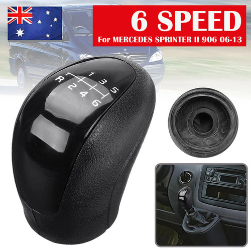 6-Speed Gear Shift Knob Manual Head Compatible with MERCEDES SPRINTER II 906 06-13 Practical