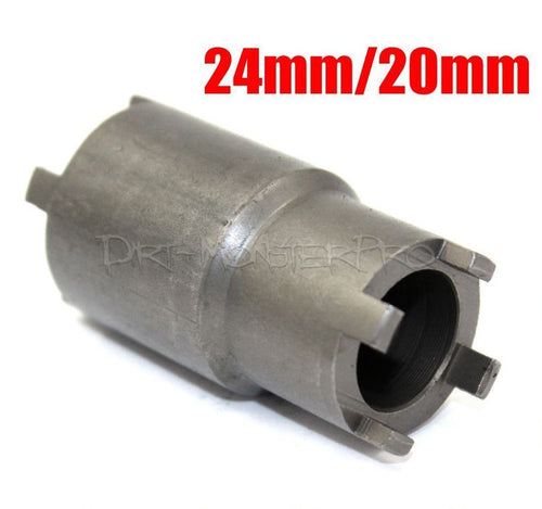 20mm 24mm Clutch Tool Lock Nut Spanner Wrench Compatible with Honda 07716-0020100 CRF XR CT
