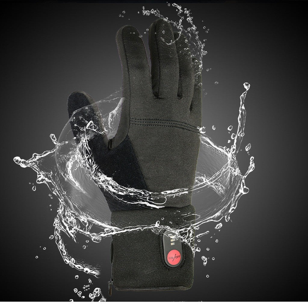 Electric Heated Gloves Ultra-Thin Touch-Screen Lightweight Hand Warmers Ourdoor