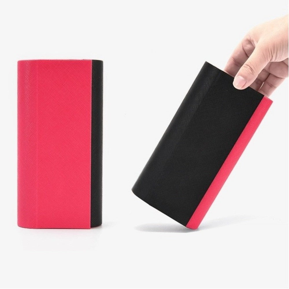 Large Capacity Double Eyeglasses Case PU Leather Glasses Case Men