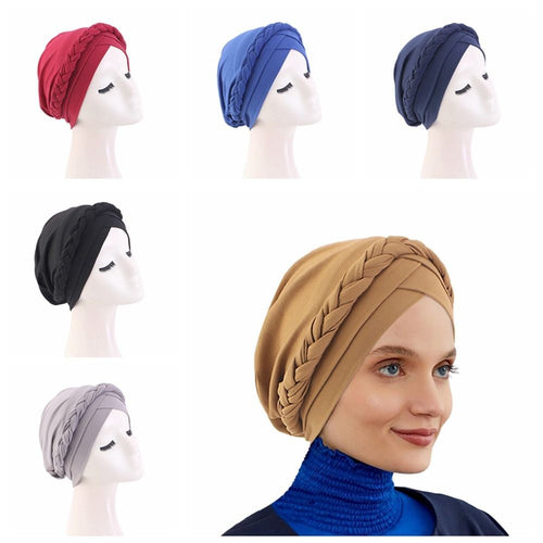 Twisted Chemo Sleep Turban Hair Loss Beanies Cap New Headwrap Headwear Women