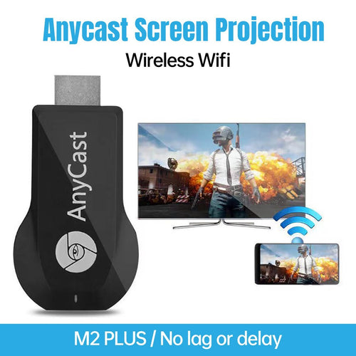 1080P Wireless Wifi Screen Cast Anycast M2 Mobile Phone Mirror Compatible with Apple Android