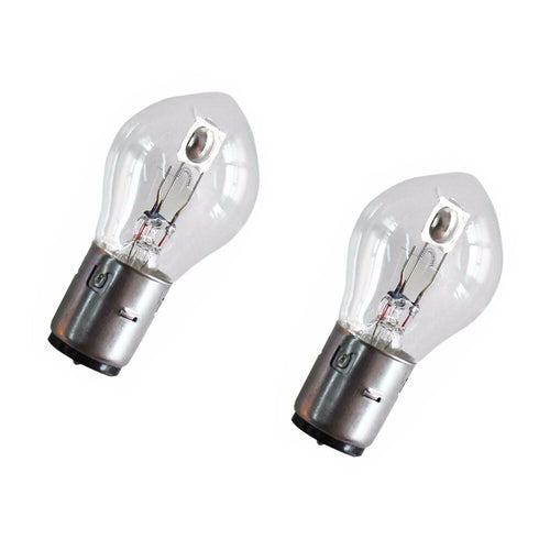 Pair of Headlight Bulbs Compatible with Honda CT110 Posty Bike 12V Bulb Postie Head Light