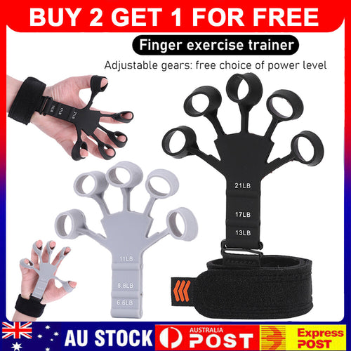 Gripster Grip Strengthener Finger Stretcher Hand Grip Trainer Fitness Training