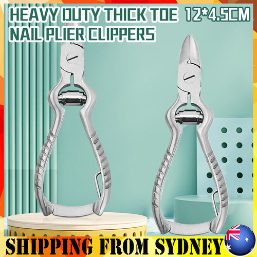 Professional Heavy Duty Steel Toe Nail Clippers Thick Nails Plier Podiatry Tool