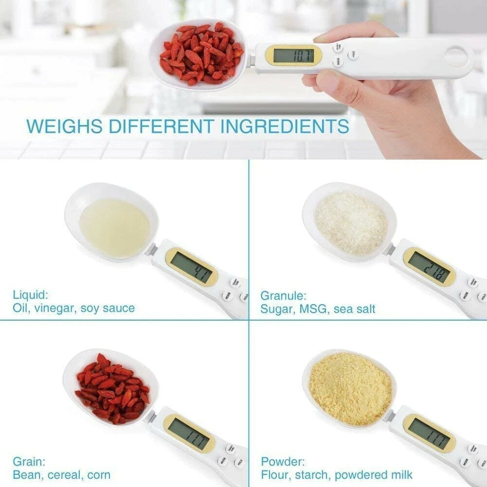 Measuring Spoon Portable Kitchen Tool Digital Electronic Food Spice Sugar Scale