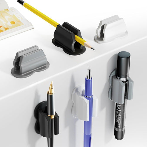 Self-Adhesive Pen Holder Portable Writing Buckles Students