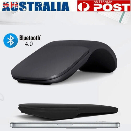 Bluetooth 4.0 Silent Folding Wireless Arc Touch Mouse Mice For PC Laptop Mac AU