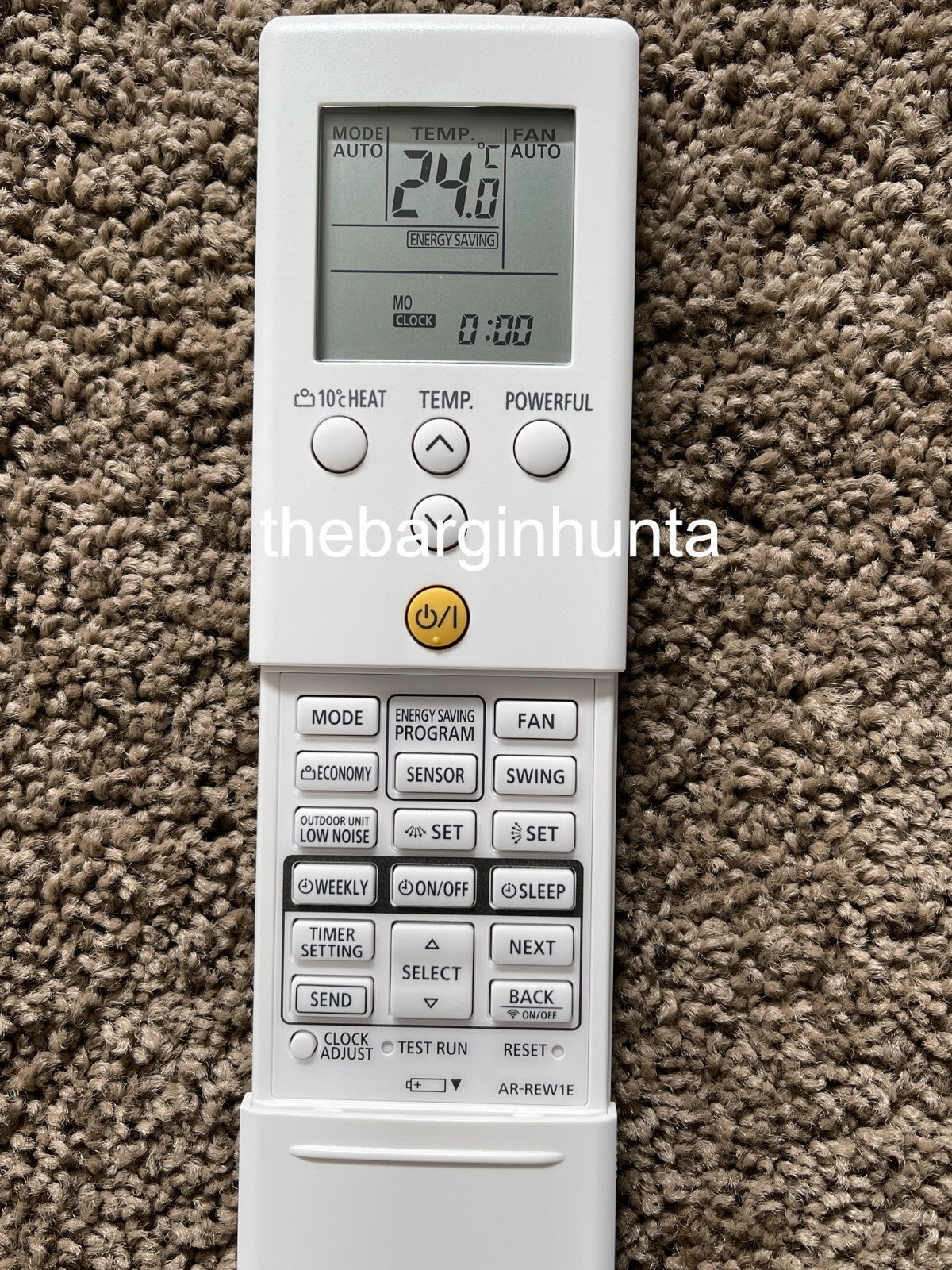 Fujitsu Air Conditioner GENUINE Remote Control AR-REW1E NEW