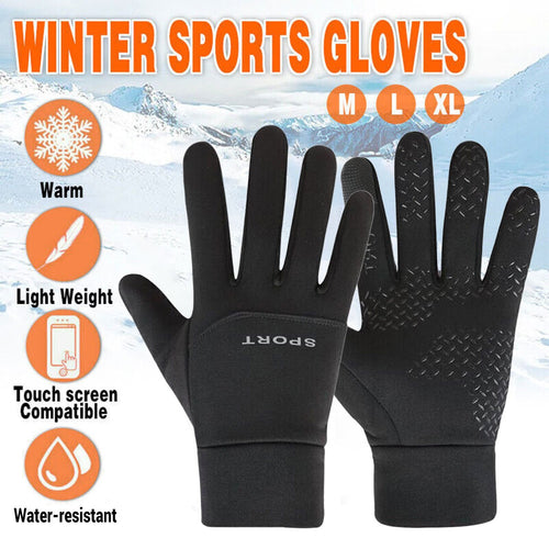 Winter Warm Thermal Outdoor Water-Resistat Windproof Touch Screen Ski Gloves