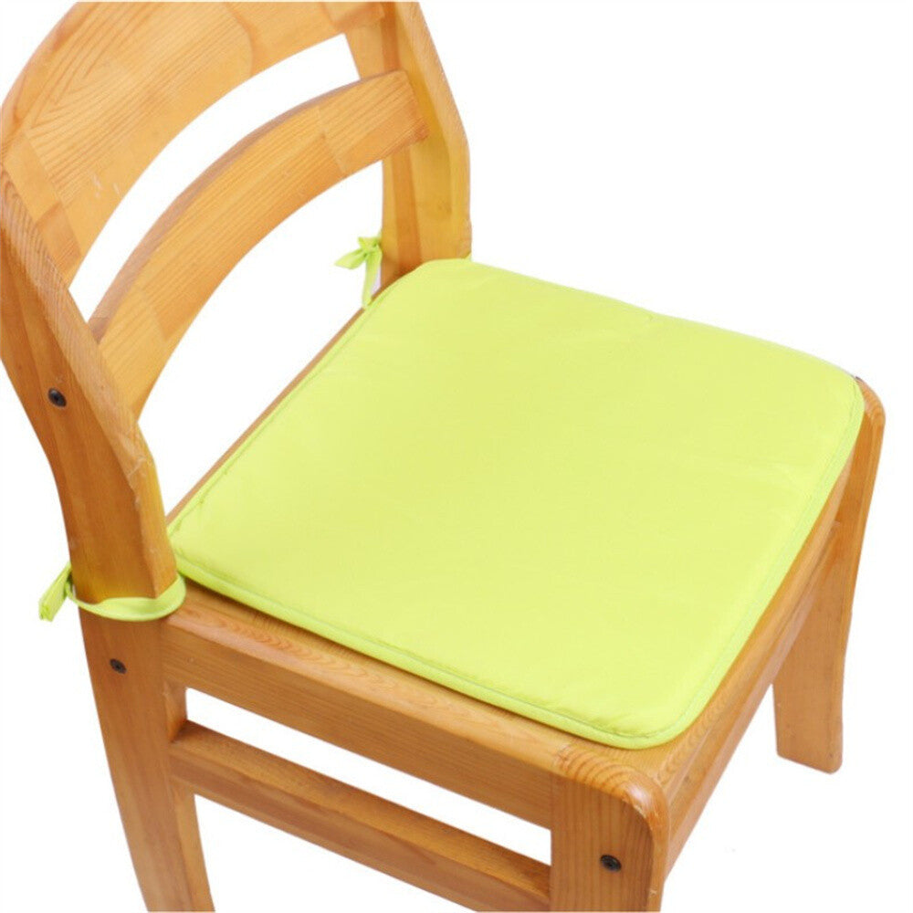 1/4x Chair Seat Pads Cushions Tie On Dining Garden Room Kitchen Patio BBQ Chair