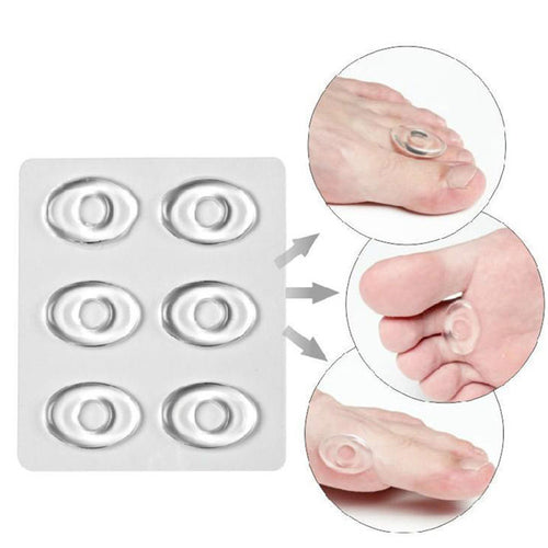 Gel Silicone Corn Cushion Instant Pads Plaster Shoes Toes Foot Pain Relief patch