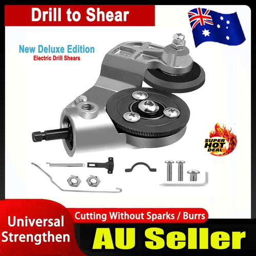Electric Drill Shears Plate Cutter Attachment Metal Sheet Cutter Nibbler Saw