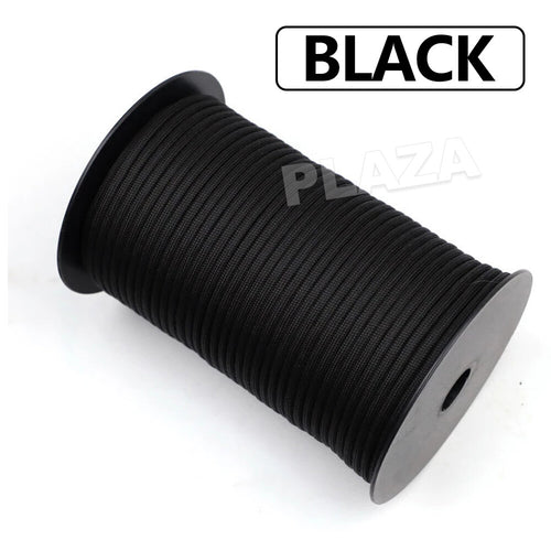 100/50M 550 Military Standard 9-Core Paracord Rope 4mm Outdoor Parachute Cord Survival Umbrella Tent Lanyard Strap Clothesline