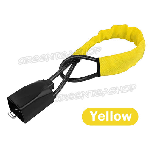 Universal Car Steering Wheel Lock with Seat Belt Buckles with 3 Keys Anti Theft Compatible with Vehicles Prevent Theft Durable Security Rope
