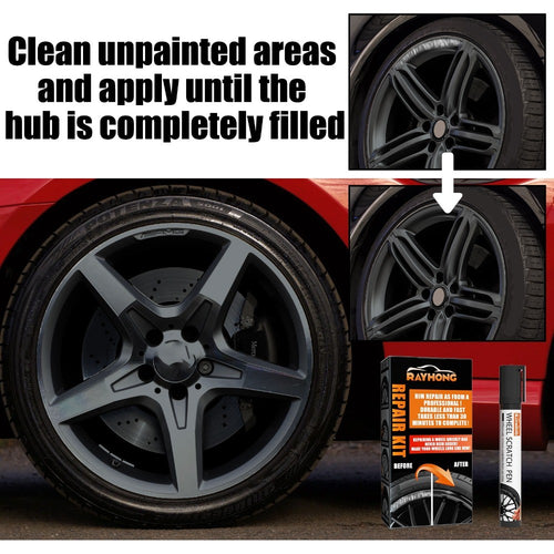 Scratch Repair Car Rim Scratch Repair Kit Paint Repair Alloy Wheel