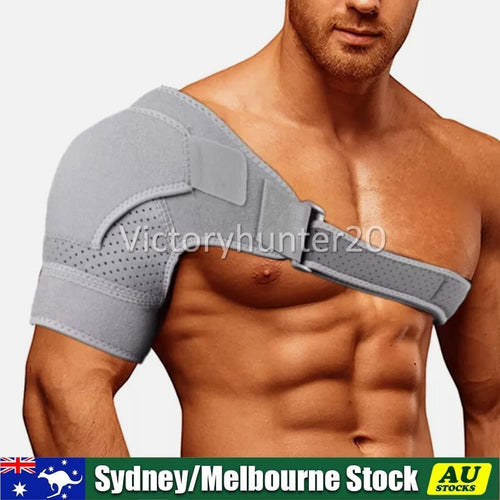 Right Shoulder Brace Injury Dislocate Rotator Cuff Support Compression Wrap F