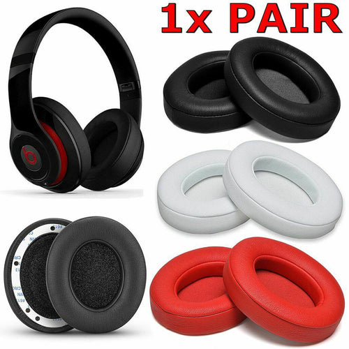 Replacement Ear Pads Compatible with Beats by Dr. Dre Solo 2 / 3 Wireless Headphone Earpads