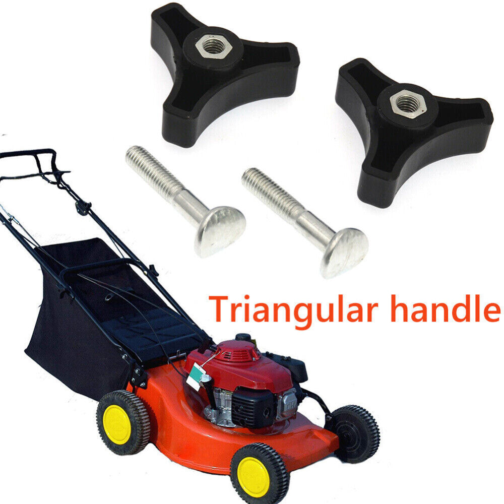 2/4PCS Triangle Handle Knob Nut Screw Bolt Compatible with Honda Lawn Mower Parts Replace