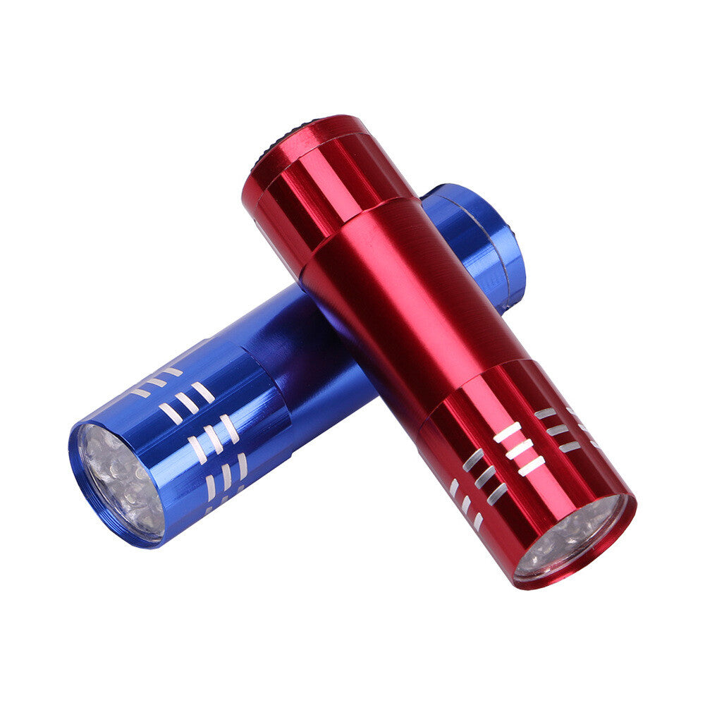 4PCS LED Mini Flashlight Ultra Bright Pocket Torch Camping Work Light Small Lamp