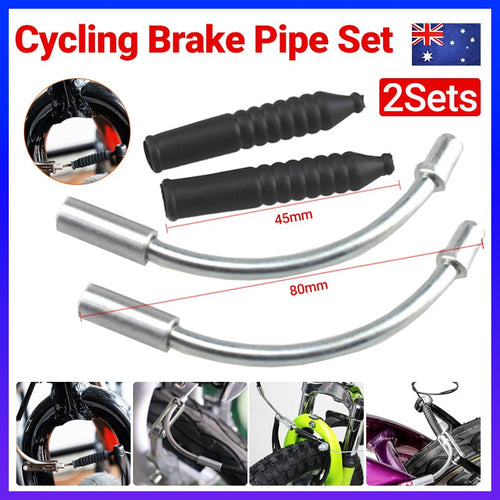 V-Brake Noodle Cable Guide +Boot -1 Pair -110 Degree - MTB / Hybrid Bike Bicycle