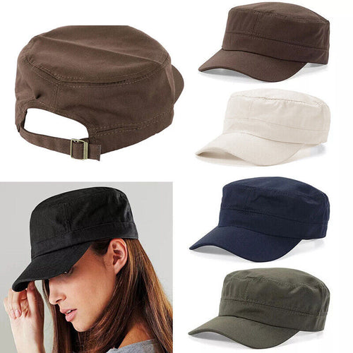 Army Plain Hat Classic Cadet Field Military Cap Style Patrol Baseball Adjustable – Compatible with Patrol