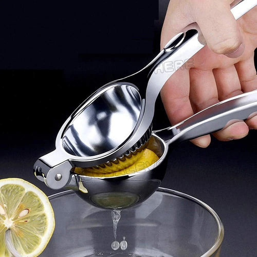 Stainless Steel Manual Hand Press Lemon Squeezer Fruit Orange Citrus Juice AU