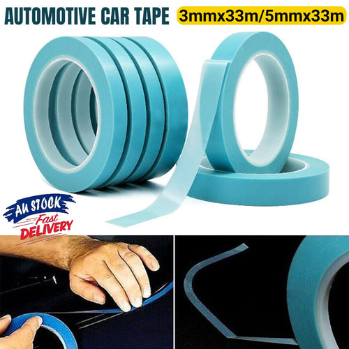 3/5mm High-Temp Pinstripe Vinyl Fine Line Masking Tape Automotive Car Tape 33M
