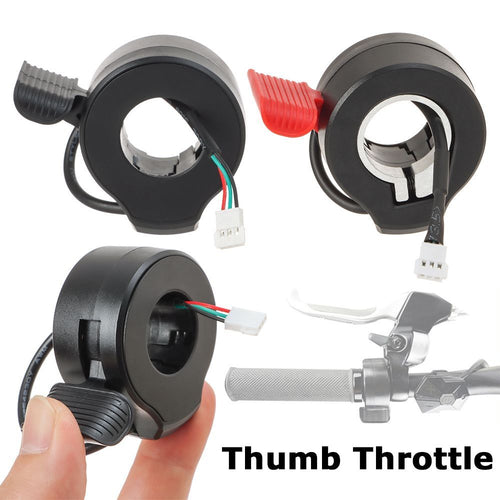 Throttle Ebike Thumb Throttle Waterproof Connector Electric Bicycle Accessories