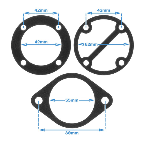 Air Compressor Cylinder Head Replacement Gasket Kit Valve Plate Sealing V-Type