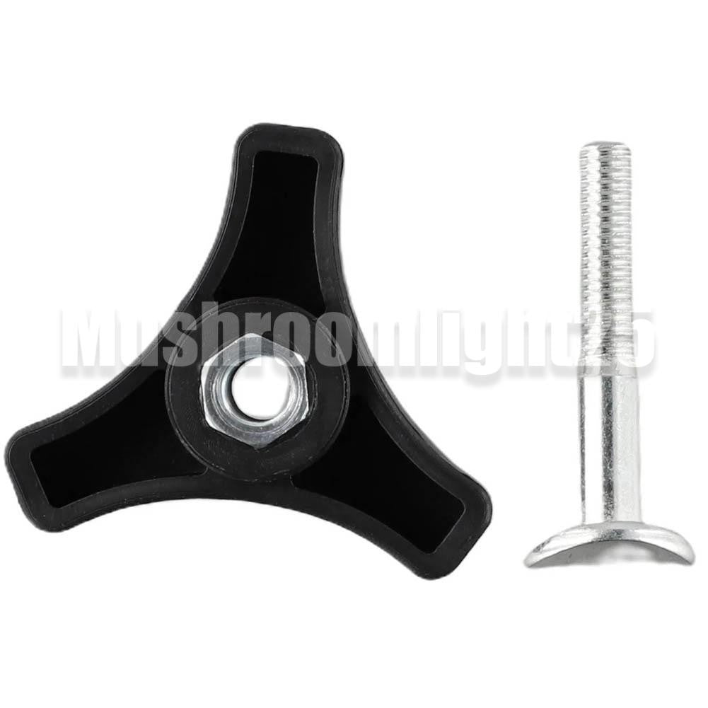 5X Screw Bolt Triangle Handle Knob Nut Parts Replace For Honda Lawn Mower
