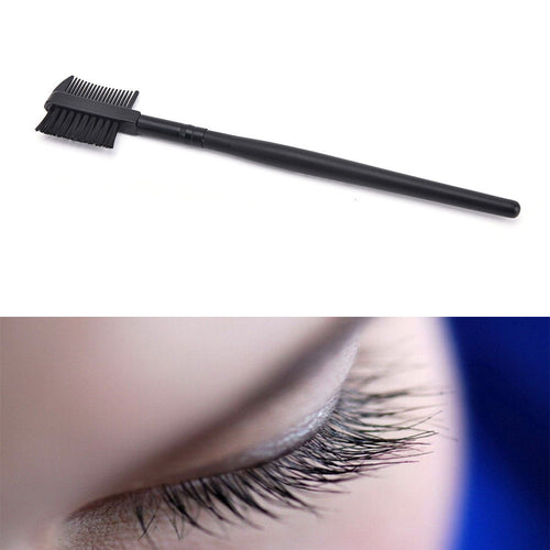 Dual Comb Extension Brush Comb Eyebrow Eyelash Brushes Makeup Cosmetic Tools