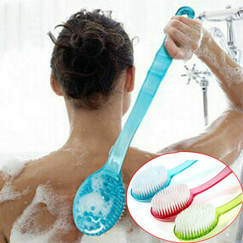 Body Brush For Back Scrubbing Long Handle Bath Shower Exfoliating Brush Massager