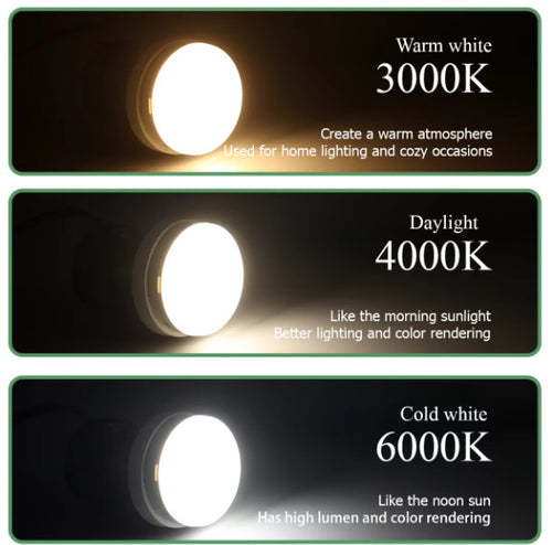 1-10 Pack GX53 LED Bulb 5W 15W Reflector, 60W Equivalent, Disc Frosted Puck, RA8