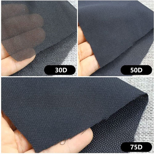 Fusible Sewing Fabric Adhesive Lining Sewing Interlining Iron-On Interlining