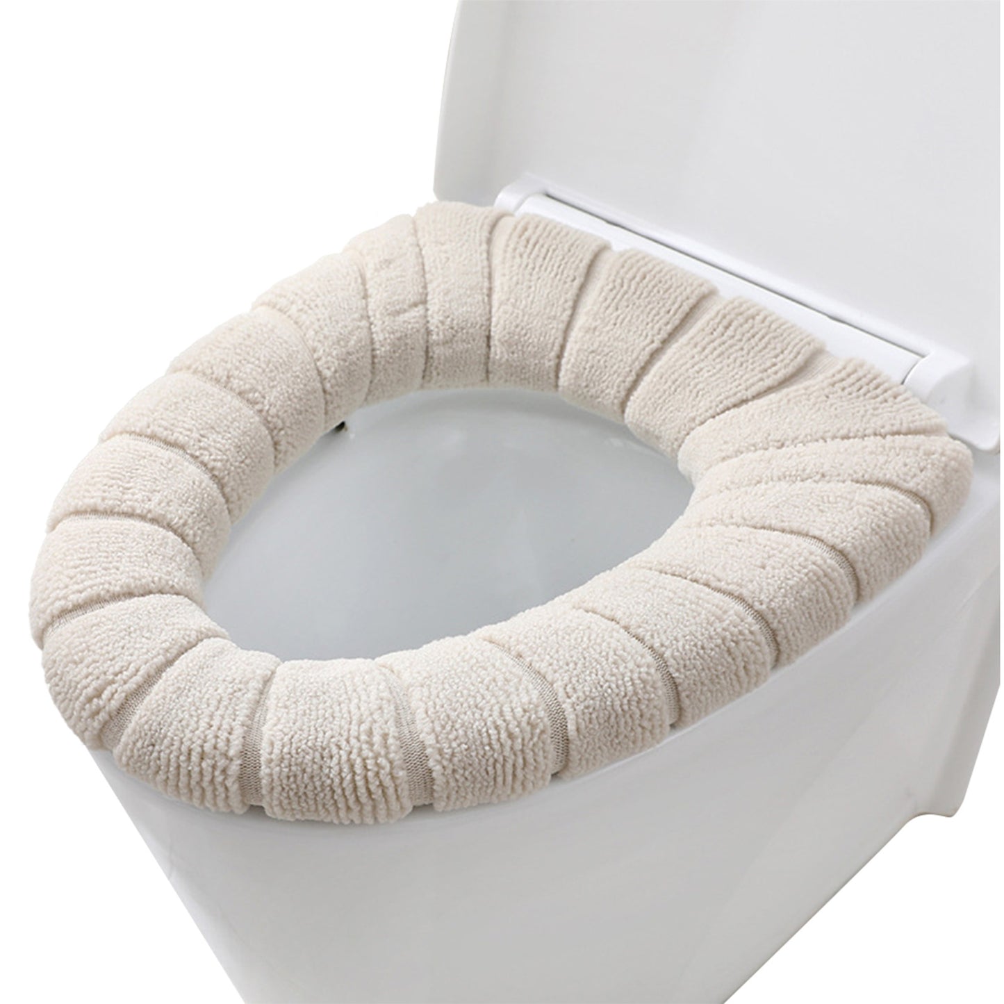 Soft Toilet Seat Mat Bathroom Washable Closestool Cushion Cover Pad Lid Warmer
