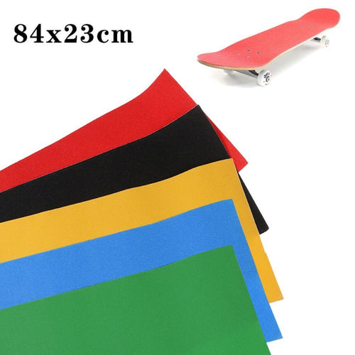PVC Skate Scooter Longboard Deck Grip Tape Sticker Skateboard Sandpaper