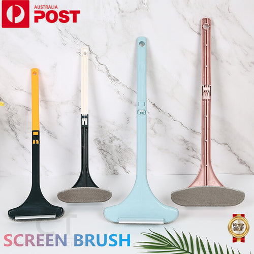 Multifunctional Glass Cleaner Screen Brush Double Sided Window Cleaning Tool AU