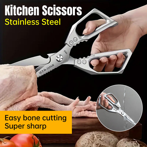 Stainless Steel Poultry Scissors Chicken Bone Cutter Kitchen Heavy Duty MeatTool