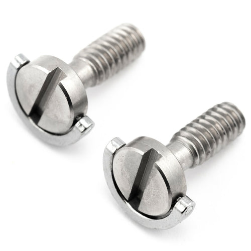 2pcs 1/4" Inch Tripod Camera Screw Folding D Ring Arca Swiss Plate Inch Mount