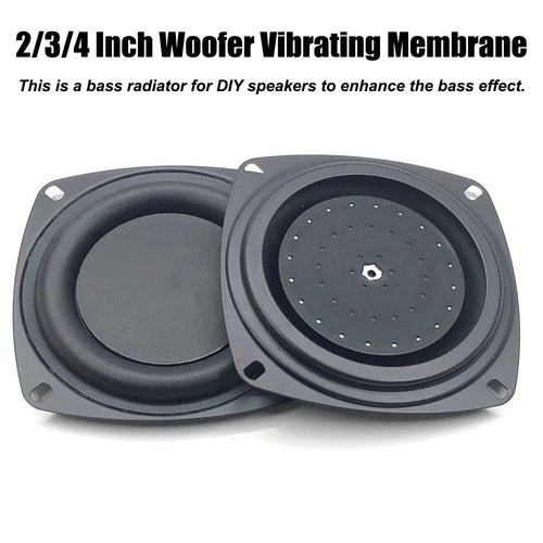 Universal Woofer Radiator Black Bass Passive Speaker