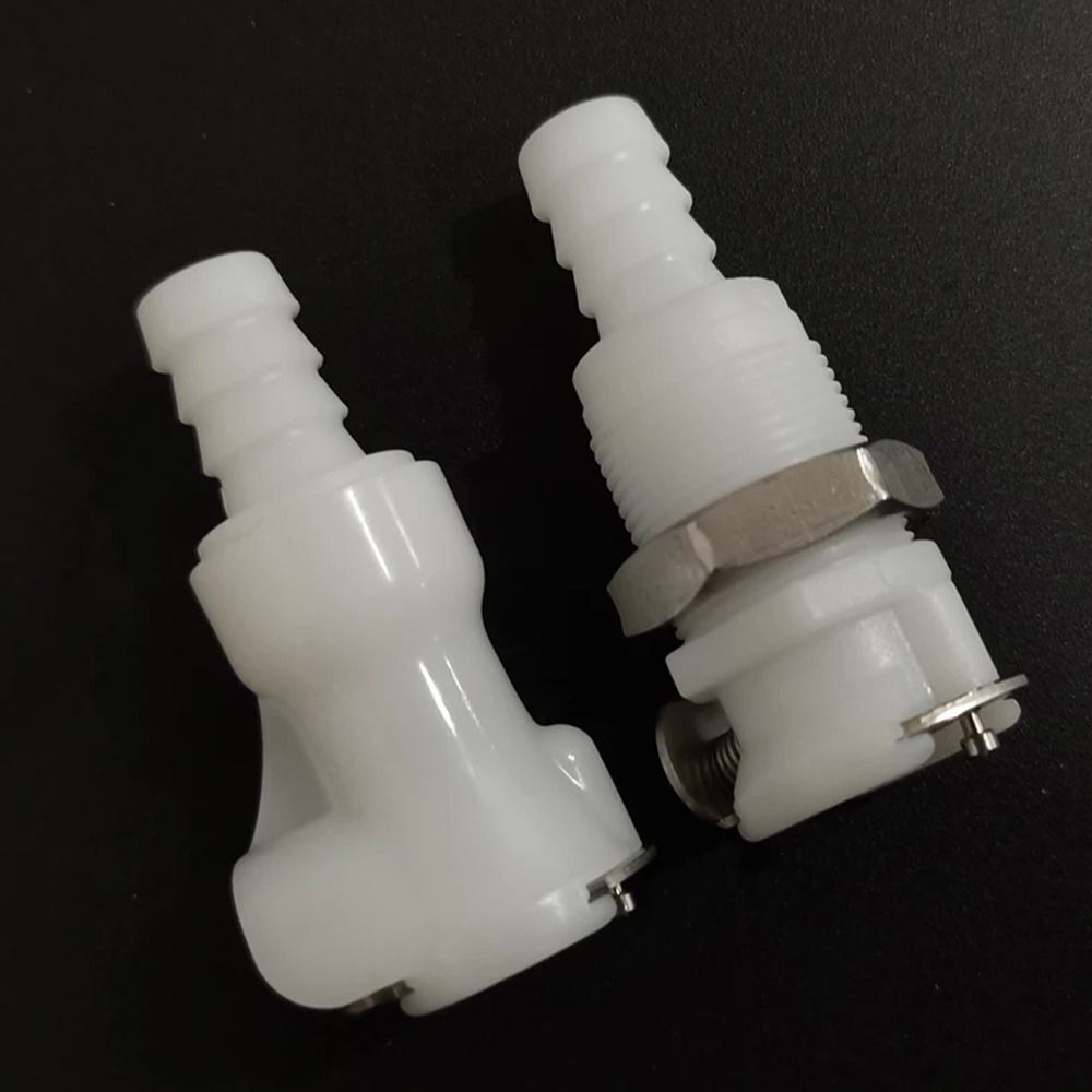 1Pcs Quick Shut-Off Hose Barb Valved Quick Coupler For Hose Pipe Tube