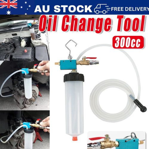 Air Brake Bleeder Vacuum Bleeding Extractor Fluid Fill Adapter Oil Change Kit AU