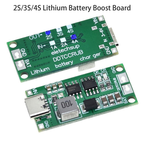 Li-Ion Charger 2S 3S 4S Lithium Battery Charging Step Up Board Boost Module