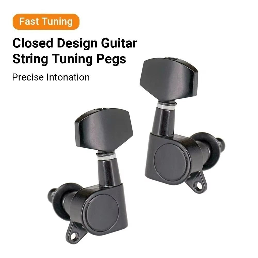 Metal Guitar String Tuning Pegs Locking Tuners Stringed Instruments