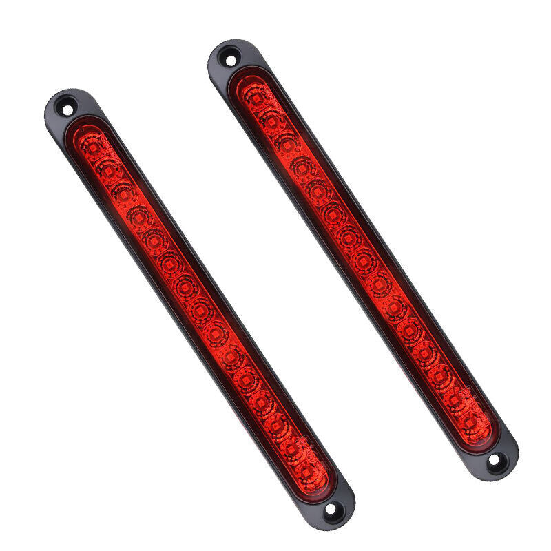 15 LED Tail Lights Brake Indicator Reverse Slim Strip RV Trailer Lights UTE STOP