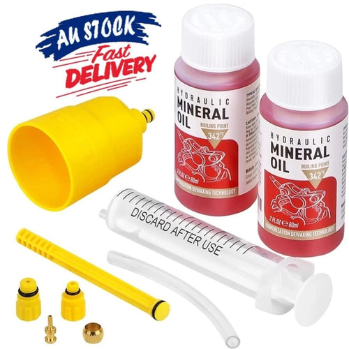 Bike Disc Brake Bleed Set Hydraulic Mineral Oil Bleed Kit for Shimano Brake AU