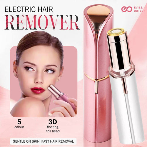 Painless Facial Hair Remover for Women Electric Shaver USB Rechargeable Portable